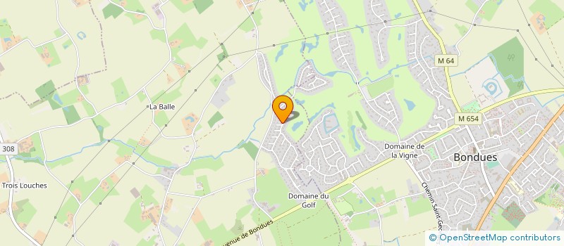 localisation de l'entreprise 904 204 765   BONDUES