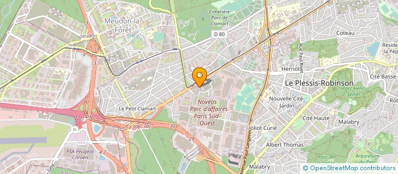 localisation de l'entreprise 904 206 984 à CLAMART