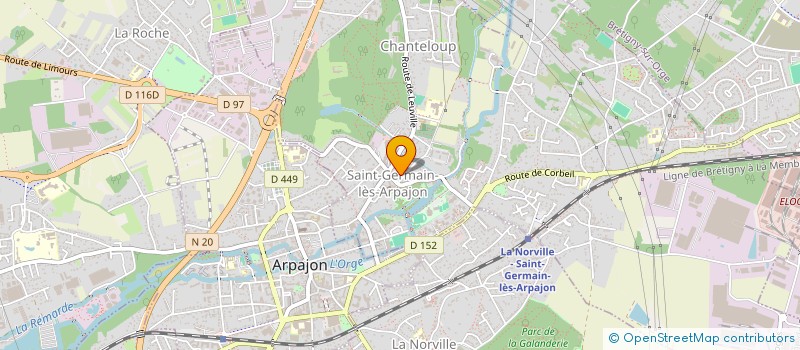 localisation de l'entreprise 904 219 276 à SAINT-GERMAIN-LES-ARPAJON