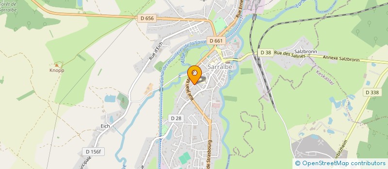 localisation de l'entreprise 904 219 680   SARRALBE