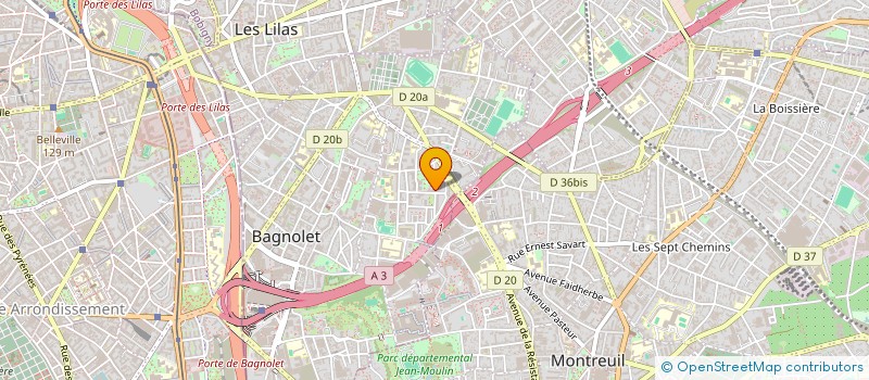 localisation de l'entreprise 904 240 256 à BAGNOLET