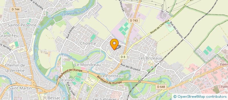 localisation de l'entreprise 904 245 974 à NIORT
