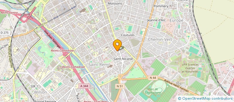 localisation de l'entreprise 904 273 489 à REIMS