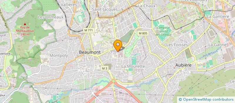 localisation de l'entreprise 904 277 001   CLERMONT-FERRAND