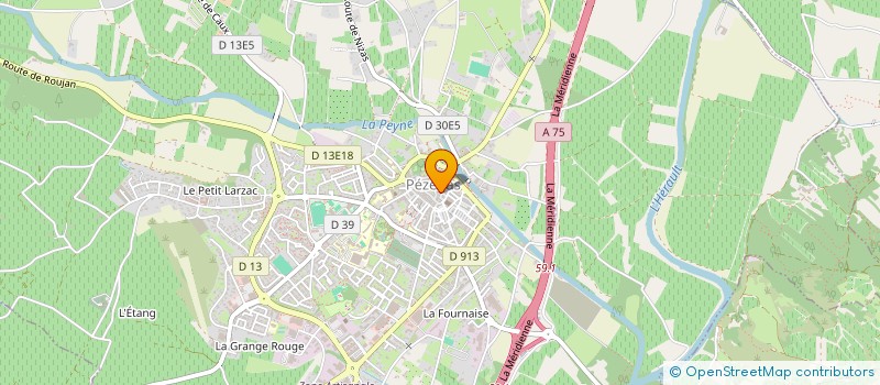 localisation de l'entreprise 904 280 369   PEZENAS
