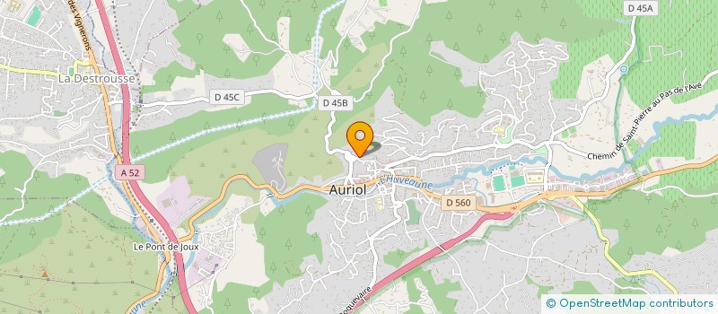 localisation de l'entreprise 904 297 488   AURIOL