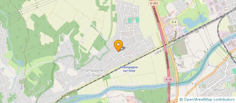 localisation de l'entreprise 904 311 578   CHAMPAGNE-SUR-OISE