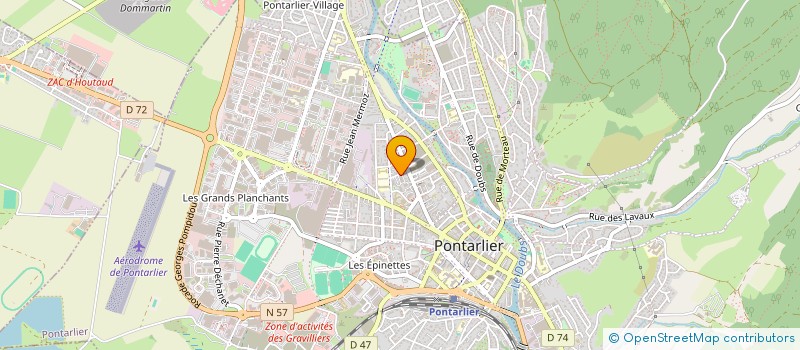 localisation de l'entreprise 904 319 696   PONTARLIER