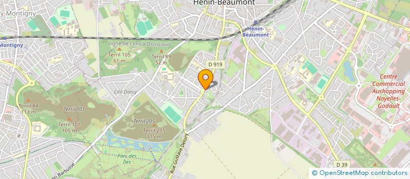 localisation de l'entreprise 904 319 894  à HENIN-BEAUMONT