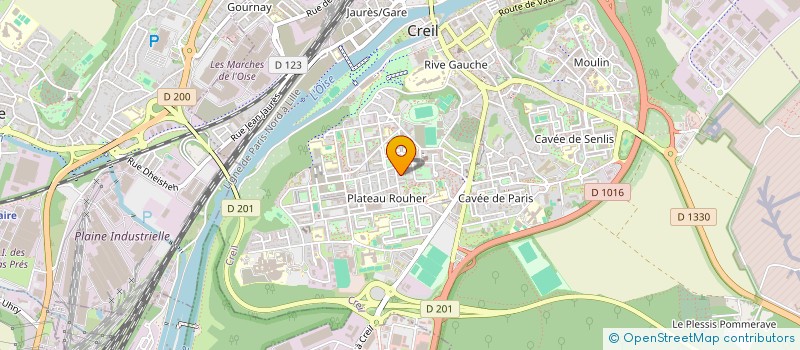 localisation de l'entreprise 904 330 040   CREIL