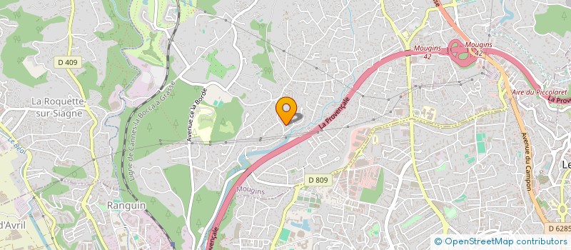 localisation de l'entreprise 904 339 017   VALBONNE