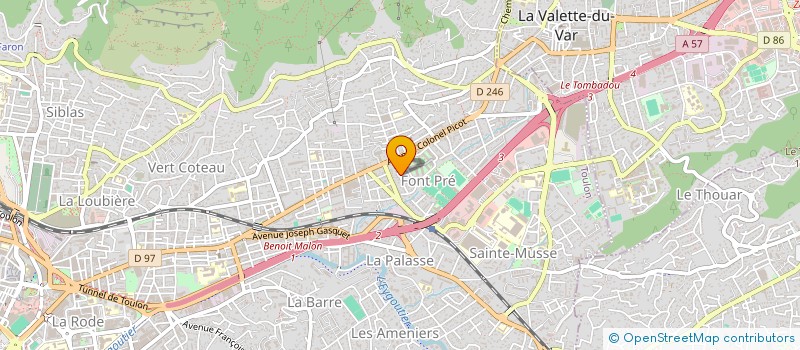 localisation de l'entreprise 904 341 443   TOULON