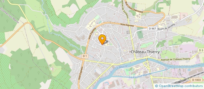 localisation de l'entreprise 904 361 201 à CHATEAU-THIERRY