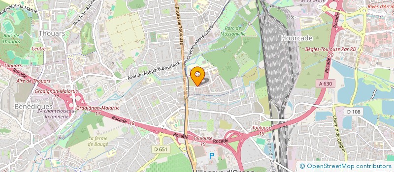 localisation de l'entreprise 904 375 805  à BEGLES