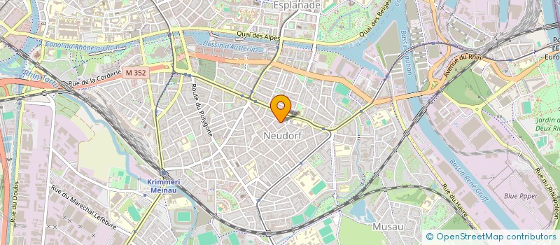localisation de l'entreprise 904 384 500 à STRASBOURG