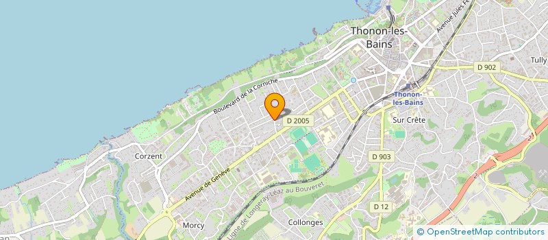 localisation de l'entreprise 904 388 535  à THONON-LES-BAINS