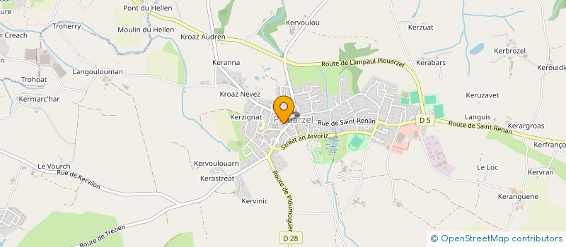 localisation de l'entreprise 904 400 249   PLOUMOGUER