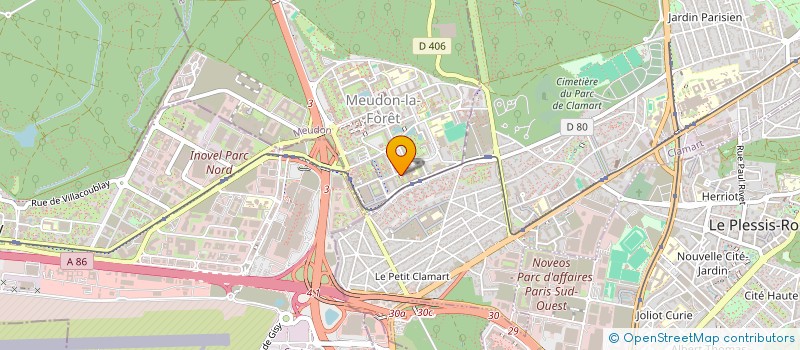 localisation de l'entreprise 904 414 901   MEUDON