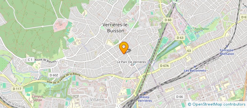 localisation de l'entreprise 904 431 111   VERRIERES-LE-BUISSON