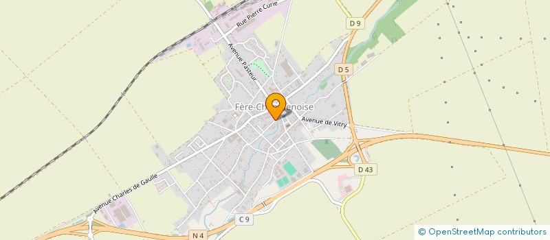 localisation de l'entreprise 904 433 414   FERE-CHAMPENOISE