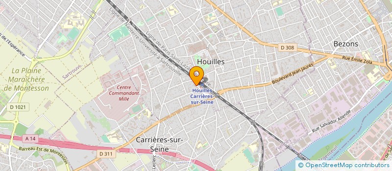 localisation de l'entreprise 904 445 608 à HOUILLES