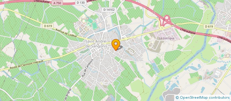 localisation de l'entreprise 904 450 129   SAUSSAN