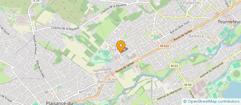 localisation de l'entreprise 904 456 563   TOURNEFEUILLE