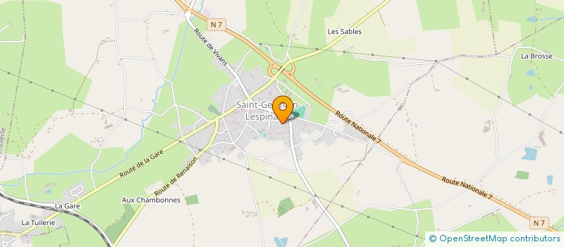 localisation de l'entreprise 904 462 827   SAINT-GERMAIN-LESPINASSE