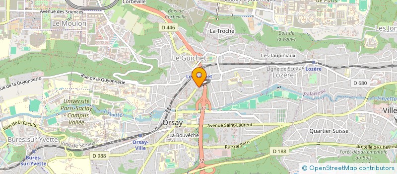 localisation de l'entreprise 904 467 594   THIAIS