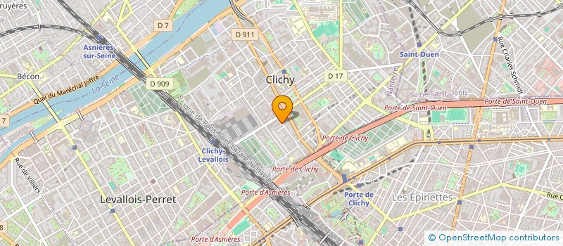localisation de l'entreprise 904 471 141 à CLICHY