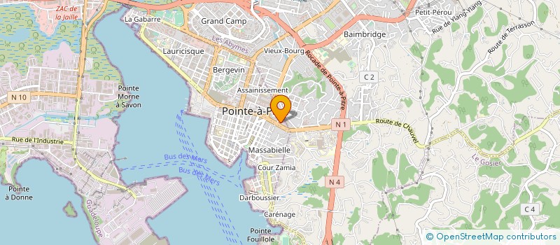 localisation de l'entreprise 904 472 800 à LES ABYMES
