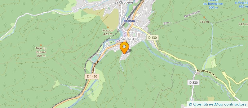 localisation de l'entreprise 904 484 771   ROTHAU