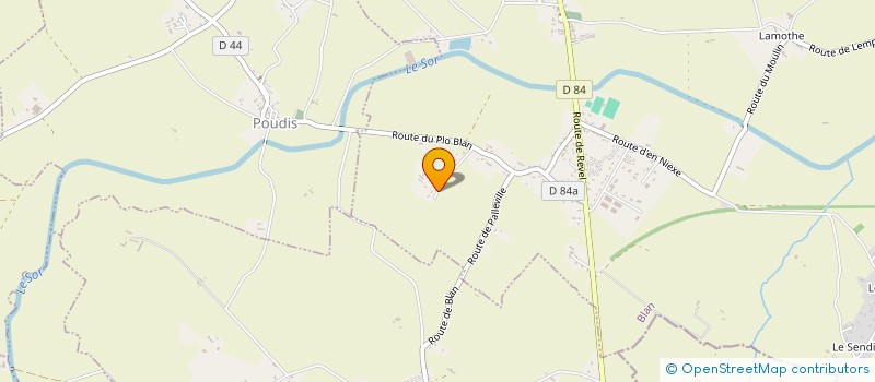 localisation de l'entreprise 904 498 649   BLAN