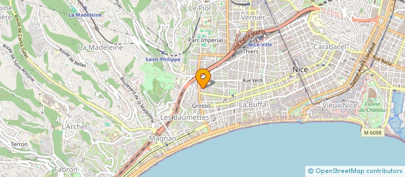 localisation de l'entreprise 904 512 647 à NICE