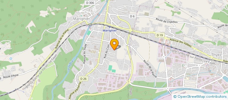 localisation de l'entreprise 904 528 023   MARIGNIER