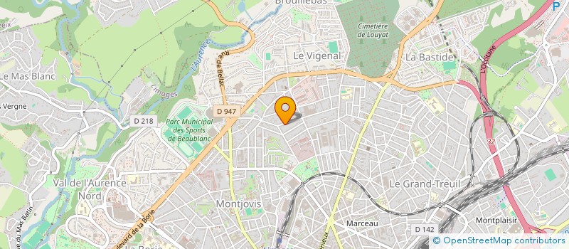localisation de l'entreprise 904 537 081 à LIMOGES