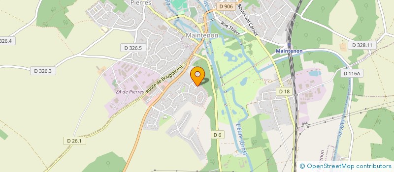 localisation de l'entreprise 904 565 140 à MAINTENON