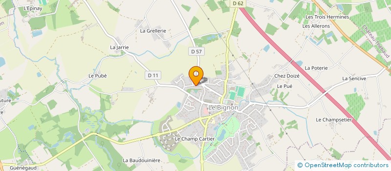 localisation de l'entreprise 904 599 107   LE BIGNON