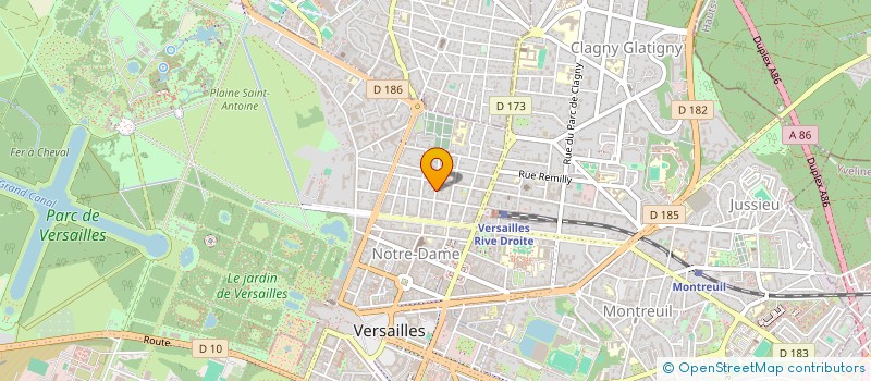localisation de l'entreprise 904 658 192  à VERSAILLES