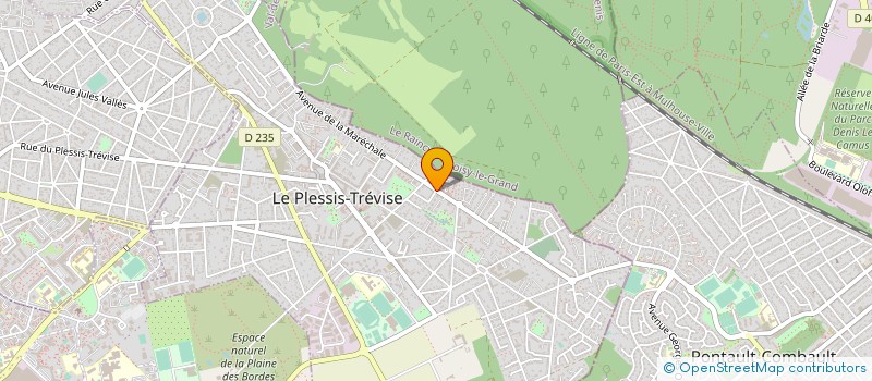 localisation de l'entreprise 904 666 914 à LE PLESSIS-TREVISE