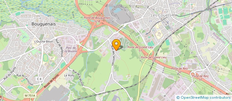 localisation de l'entreprise 904 675 907   BOUGUENAIS