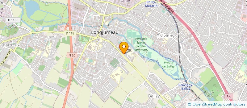 localisation de l'entreprise 904 695 954   LONGJUMEAU