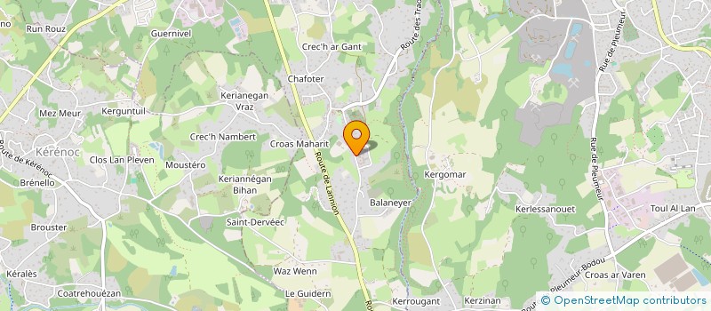 localisation de l'entreprise 904 708 286   PLEUMEUR-BODOU