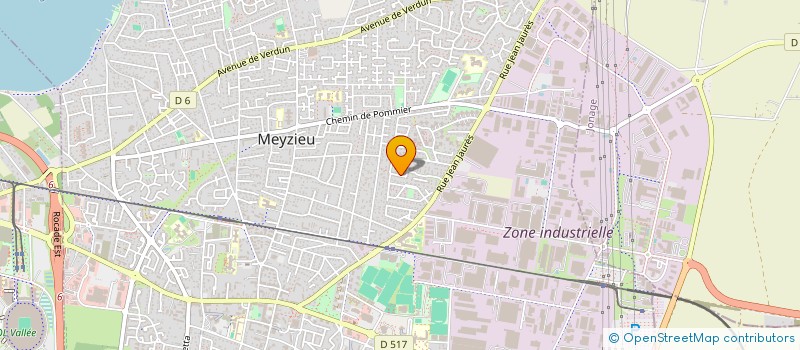 localisation de l'entreprise 904 718 608   MEYZIEU