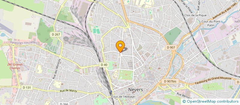 localisation de l'entreprise 904 733 326 à NEVERS