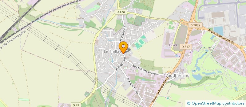 localisation de l'entreprise 904 745 916   POISSY