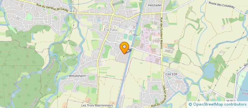 localisation de l'entreprise 904 760 832 à STRASBOURG