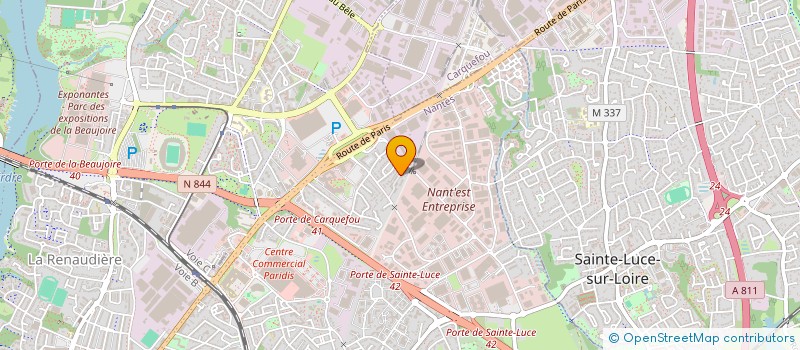 localisation de l'entreprise 904 781 614   DIVATTE-SUR-LOIRE