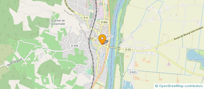 localisation de l'entreprise 904 817 335   BOURG-SAINT-ANDEOL