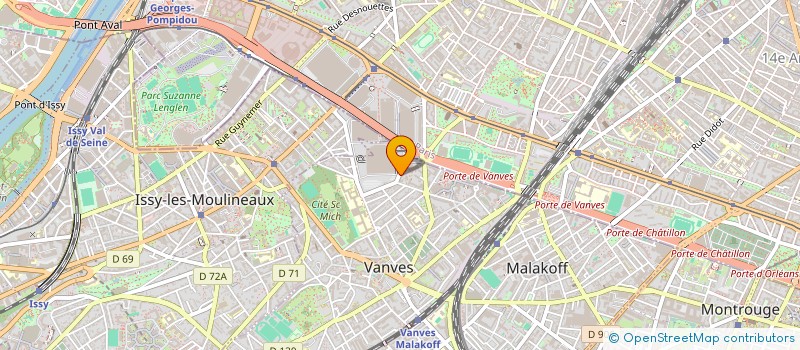 localisation de l'entreprise 904 821 584 à VANVES
